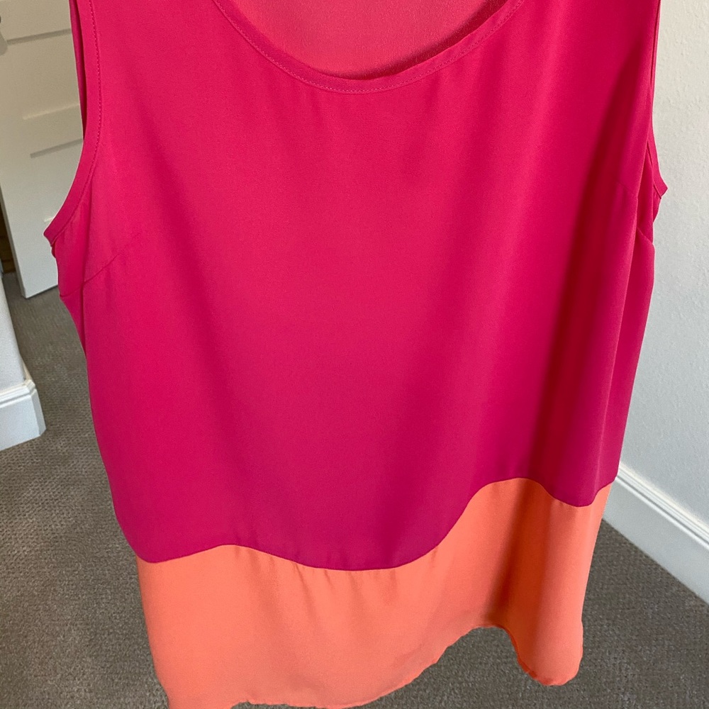Flowy Pink Tank